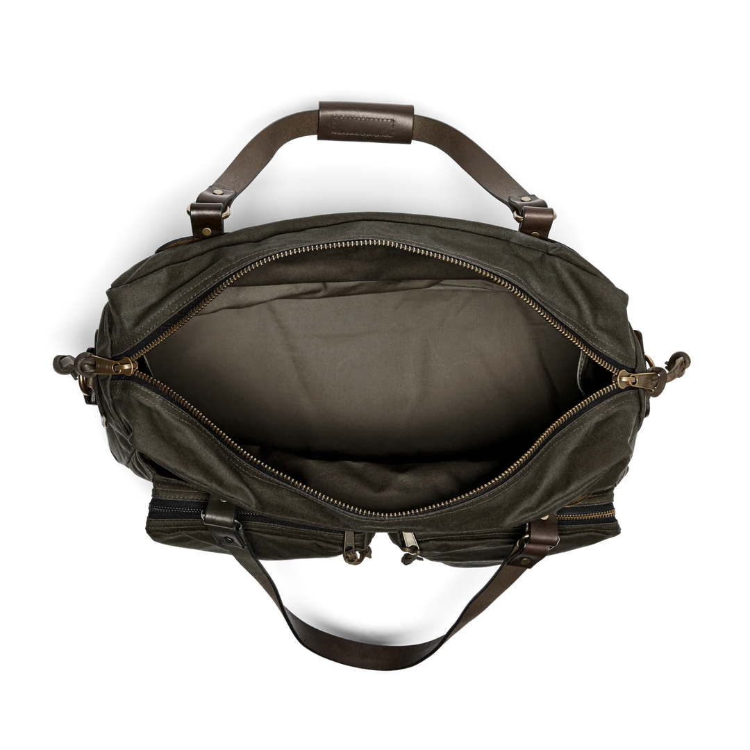 Filson 48 Hour Tin Cloth Duffle Bag: Otter Green