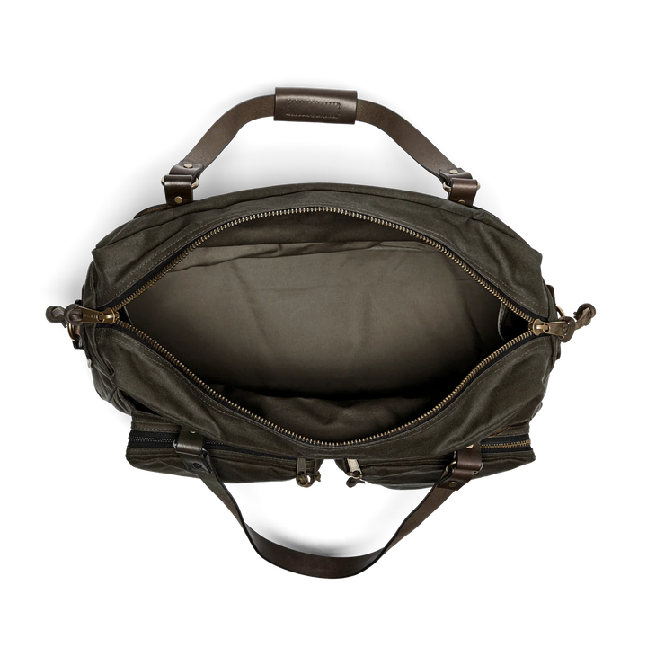 Filson 48 Hour Tin Cloth Duffle Bag: Otter Green