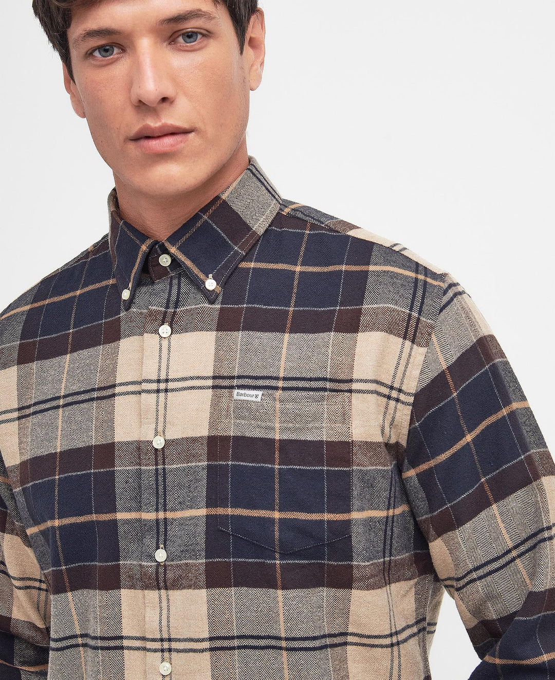 Barbour Hogside Tartan Regular Fit Long-Sleeved Shirt: Autumn Dress