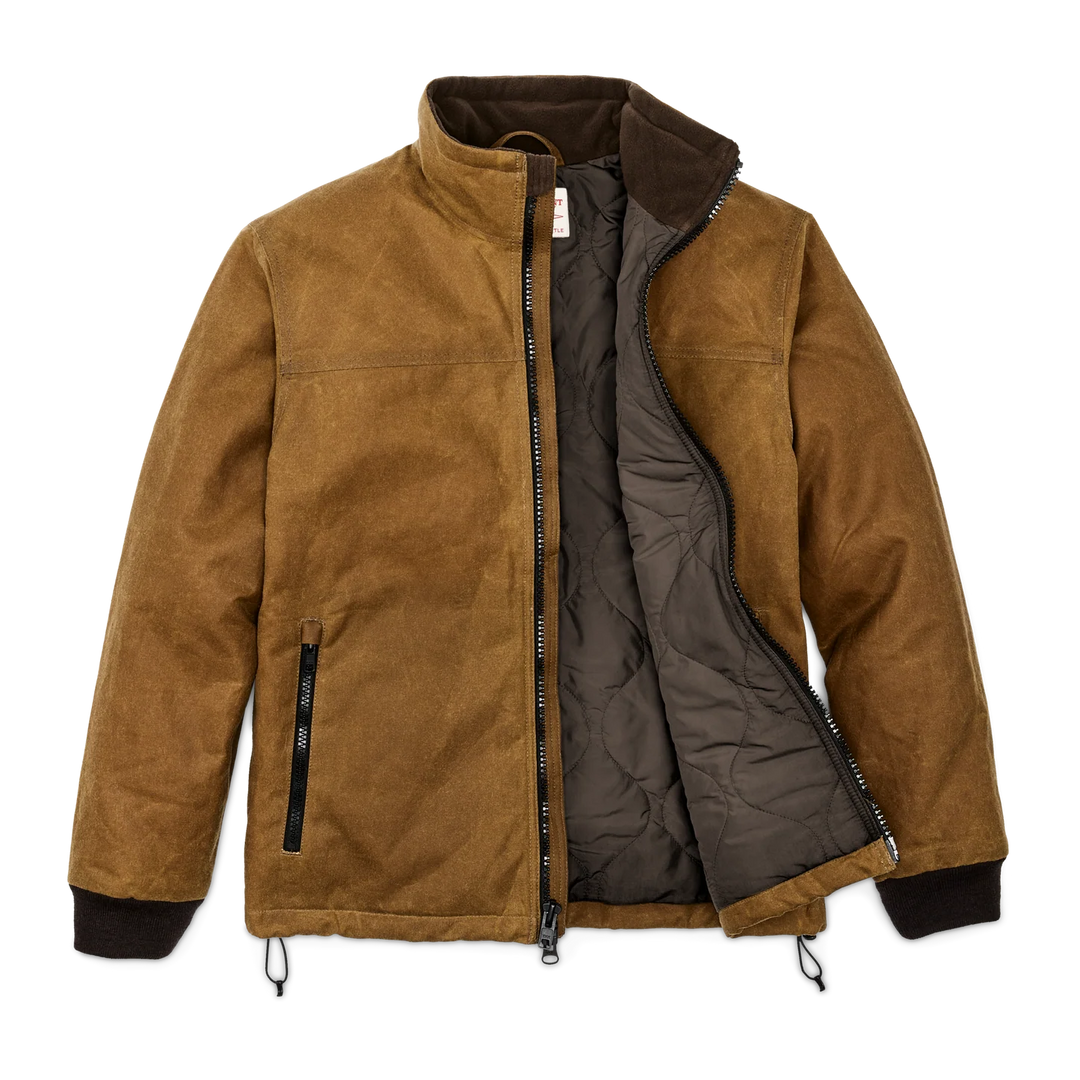 Filson Tin Cloth Primaloft® Jacket: Dark Tan