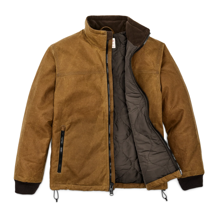Filson Tin Cloth Primaloft® Jacket: Dark Tan