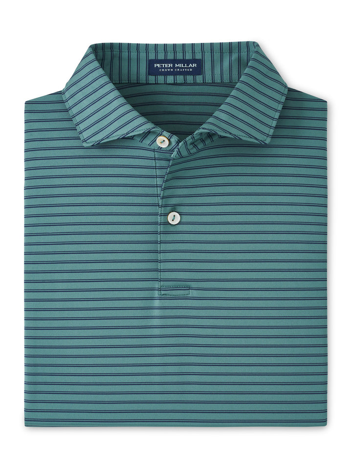 Peter Millar Crown Crafted Bridge Performance Jersey Polo: Sherwood