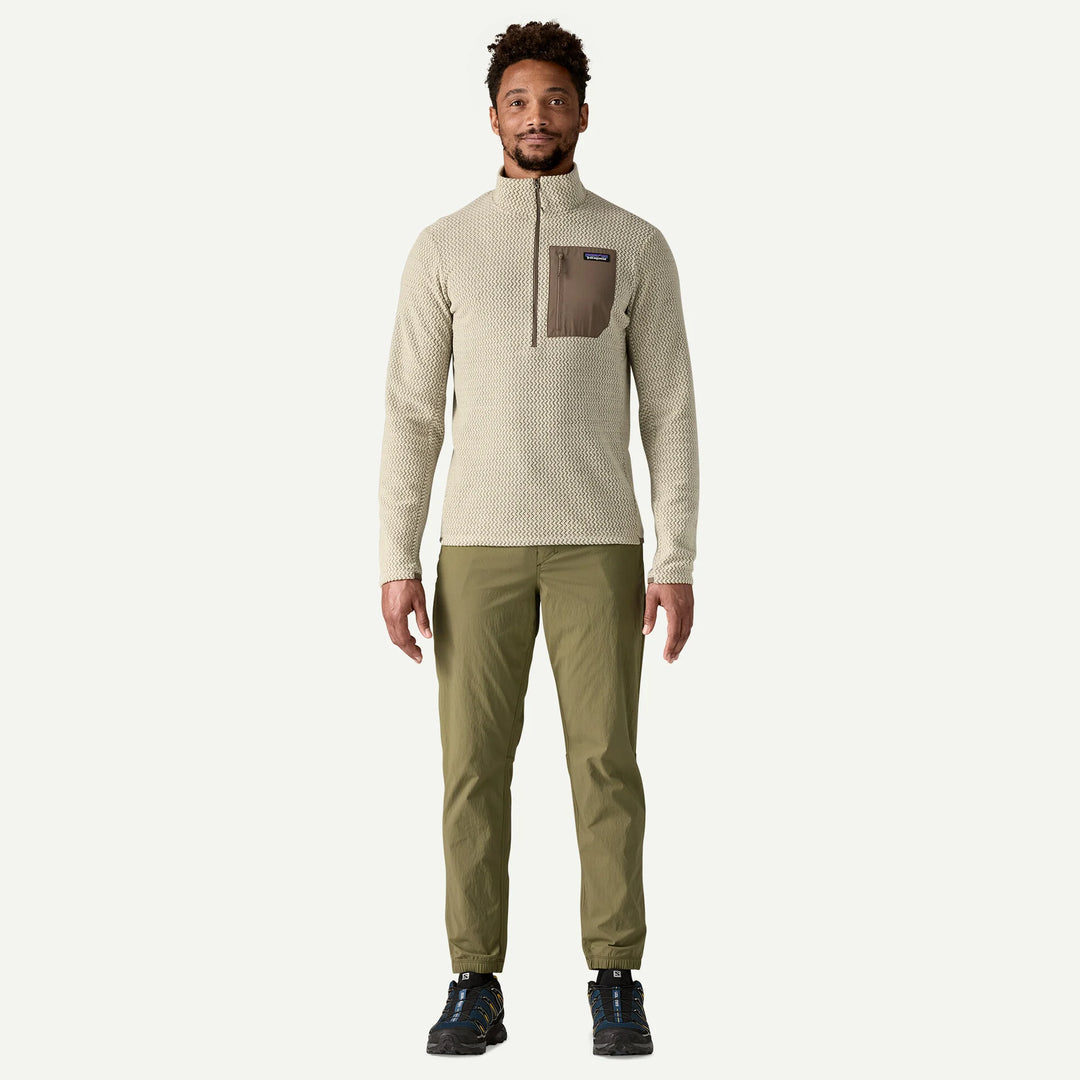 Patagonia Men's R1® Air Fleece Zip-Neck: Pelican