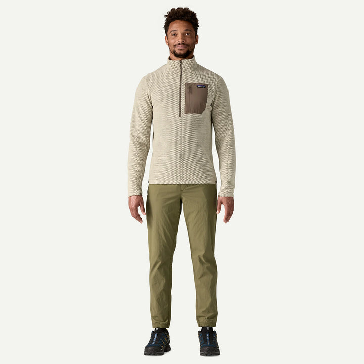 Patagonia Men's R1® Air Fleece Zip-Neck: Pelican