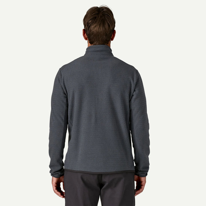 Patagonia Men's R1® Air Fleece Zip-Neck: Smolder Blue