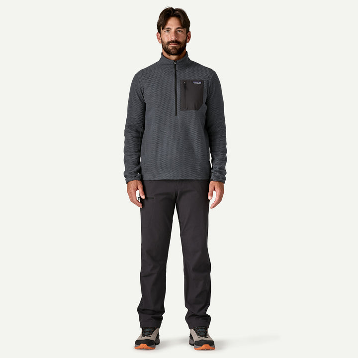 Patagonia Men's R1® Air Fleece Zip-Neck: Smolder Blue