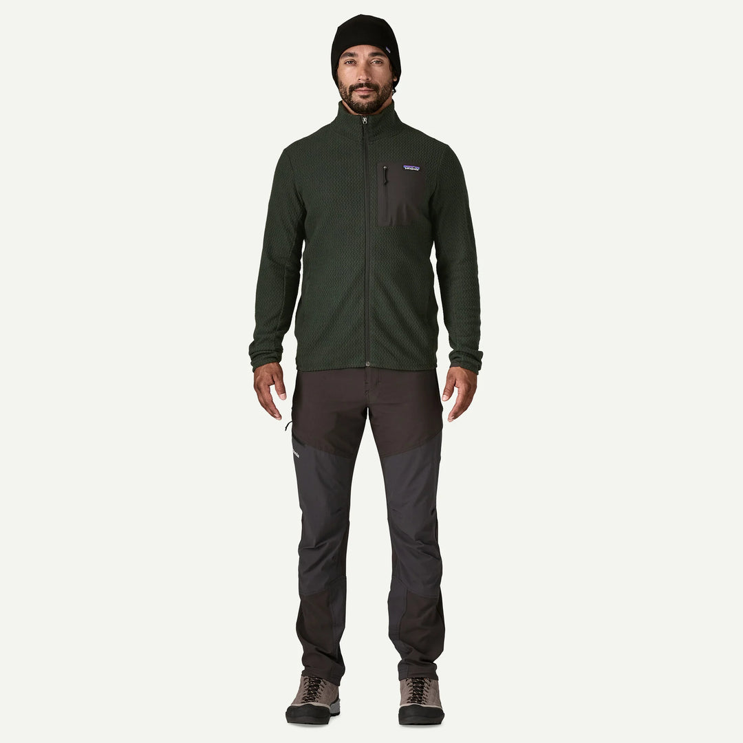 Patagonia Men's R1® Air Fleece Jacket: Old Growth Green