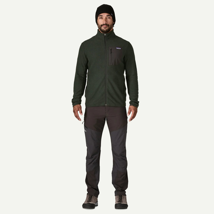 Patagonia Men's R1® Air Fleece Jacket: Old Growth Green