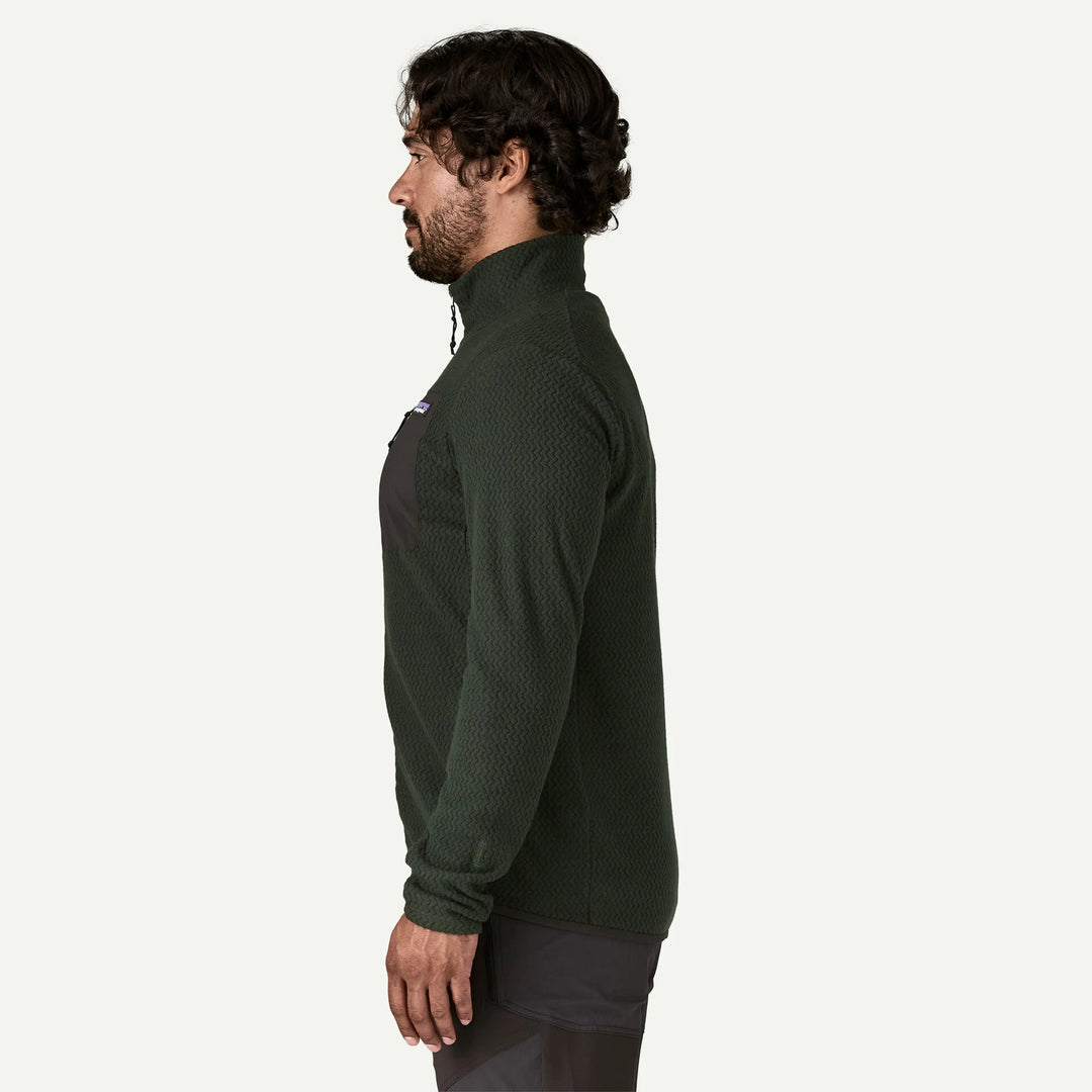 Patagonia Men's R1® Air Fleece Jacket: Old Growth Green