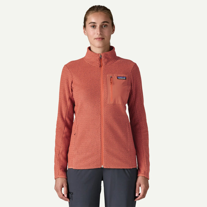 Patagonia Women's R1® Air Fleece Jacket: Potters Red