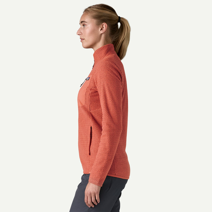 Patagonia Women's R1® Air Fleece Jacket: Potters Red