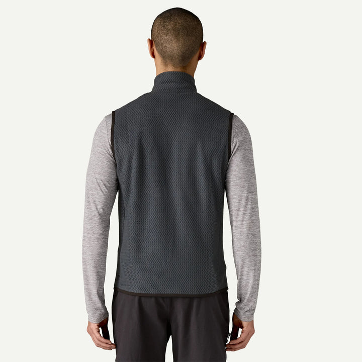 Patagonia Men's R1® Air Fleece Vest: Smolder Blue