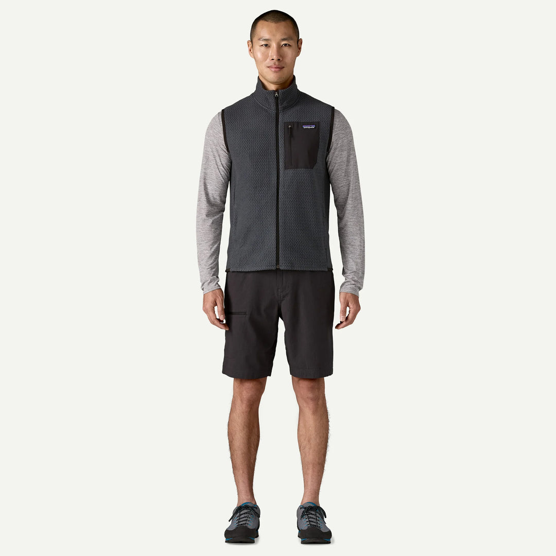 Patagonia Men's R1® Air Fleece Vest: Smolder Blue