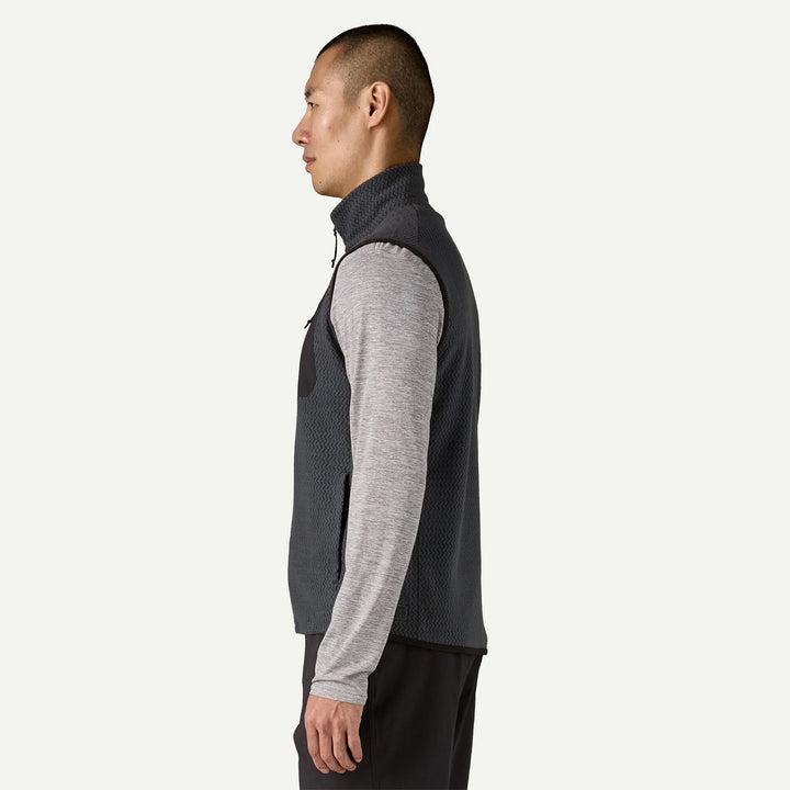 Patagonia Men's R1® Air Fleece Vest: Smolder Blue