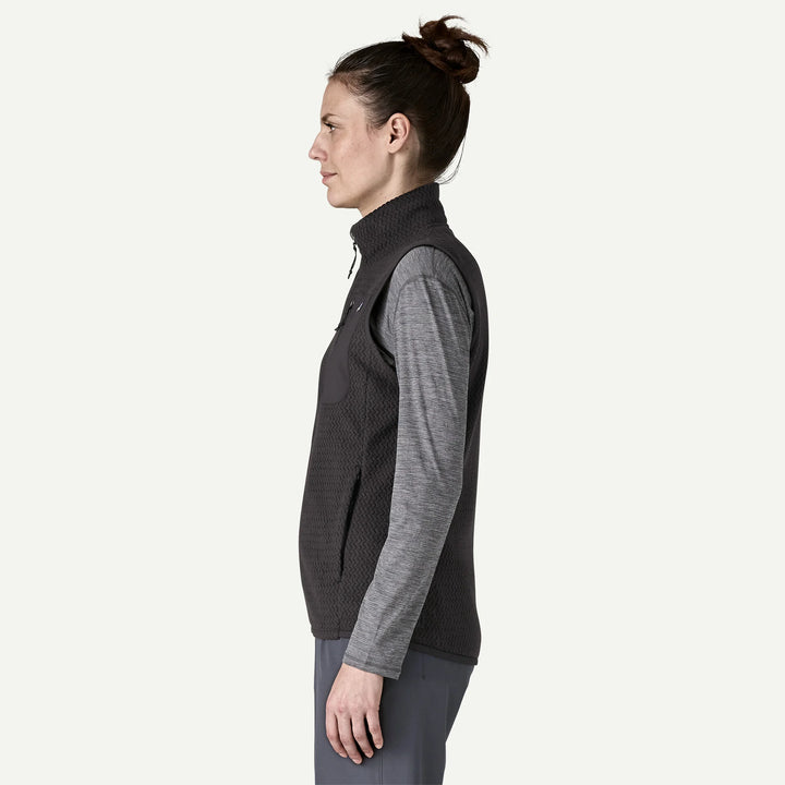 Patagonia Women's R1® Air Fleece Vest: Black
