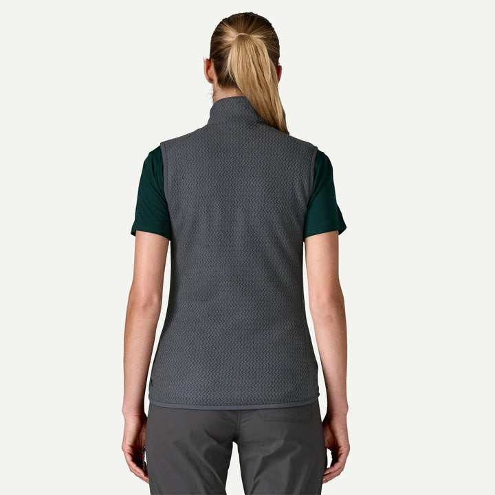 Patagonia Women's R1® Air Fleece Vest: Smolder Blue