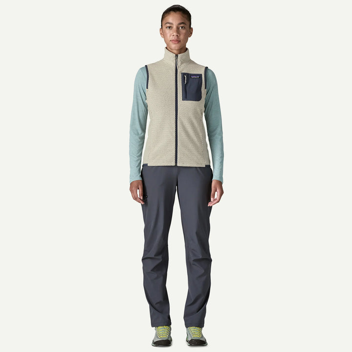 Patagonia Women's R1® Air Fleece Vest: Wool White