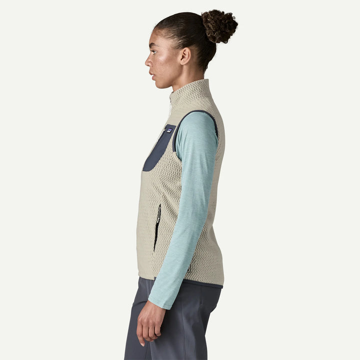 Patagonia Women's R1® Air Fleece Vest: Wool White