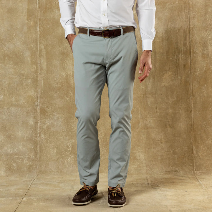 Duck Head Harbor Performance Chino: Quarry Grey