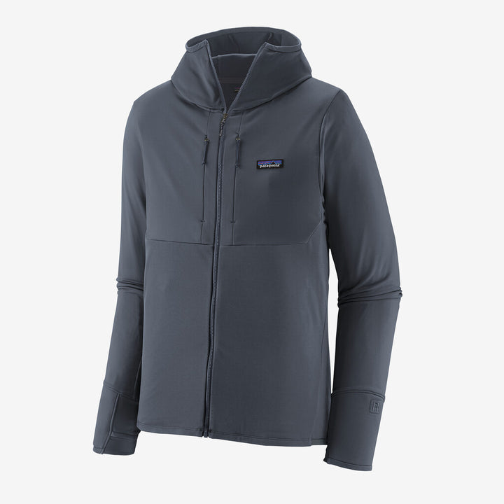 Patagonia Men's R1® Thermal Full-Zip Hoody: Smolder Blue