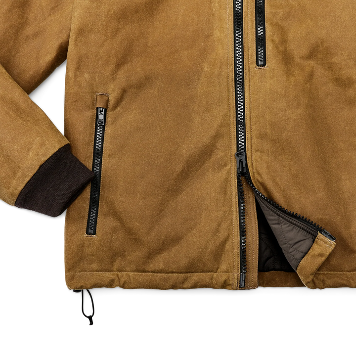 Filson Tin Cloth Primaloft® Jacket: Dark Tan