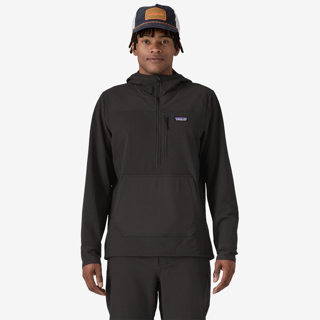 Patagonia Men's R2® TechFace Pullover: Black