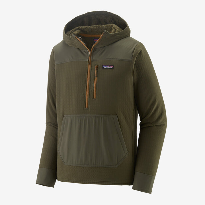 Patagonia Men's R2® TechFace Pullover: Pine Needle Green