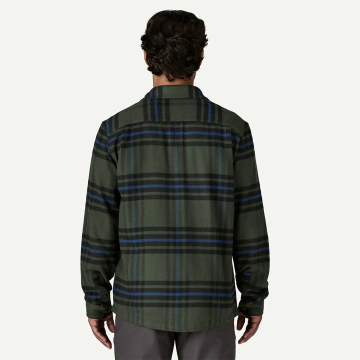 Patagonia Men's Fjord Flannel Shirt: Catch - Old Growth Green