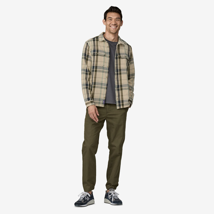 Patagonia Men's Fjord Loft Shirt: Mist - Natural