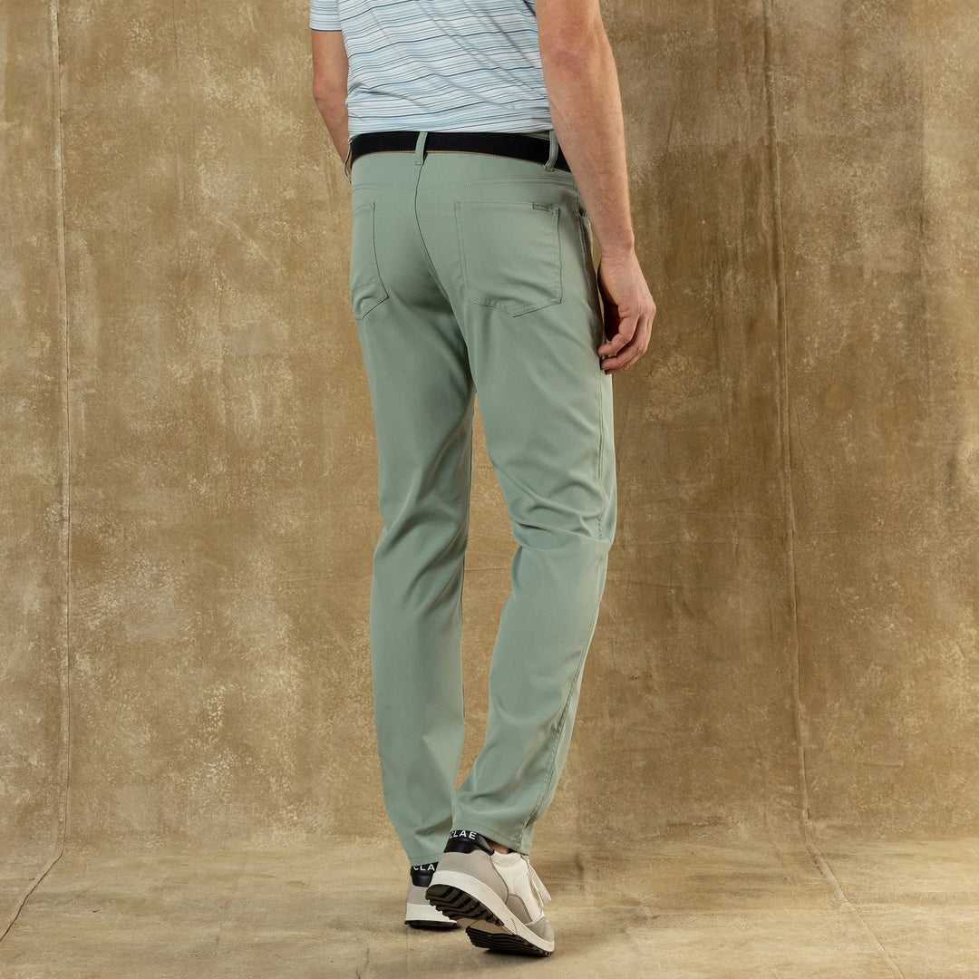Duck Head Long Drive Performance Five-Pocket: Spring Olive