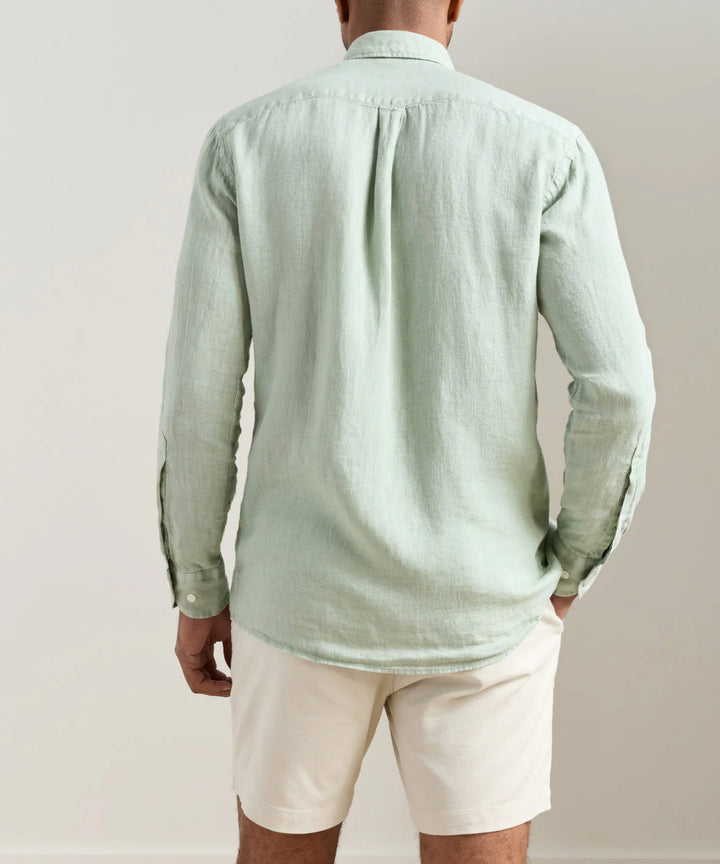Peter Millar Shoreside Linen Sport Shirt: Grandview