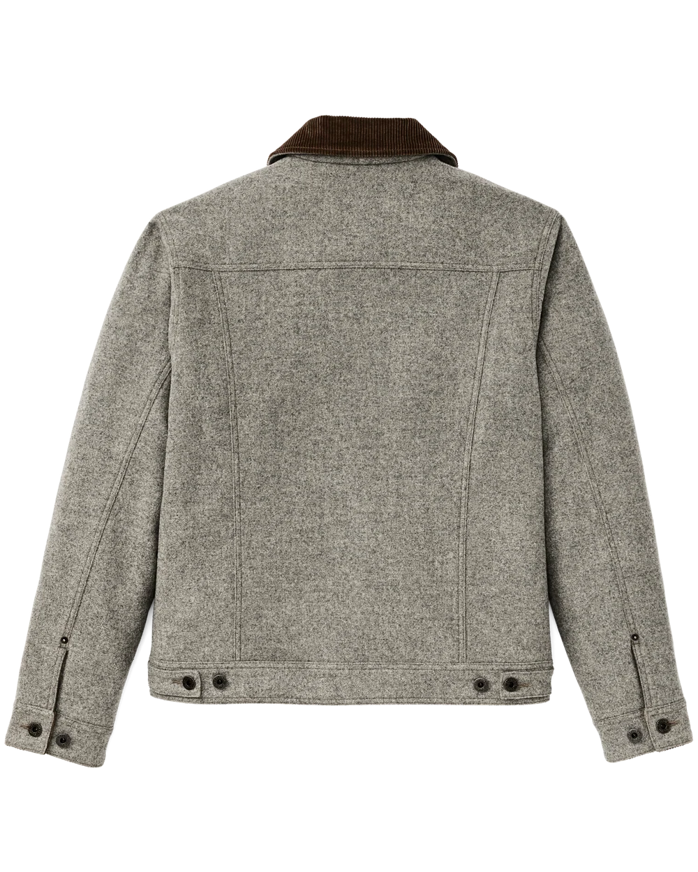Filson Spokane Insulated Short Cruiser Jacket: Vintage Heather Gray