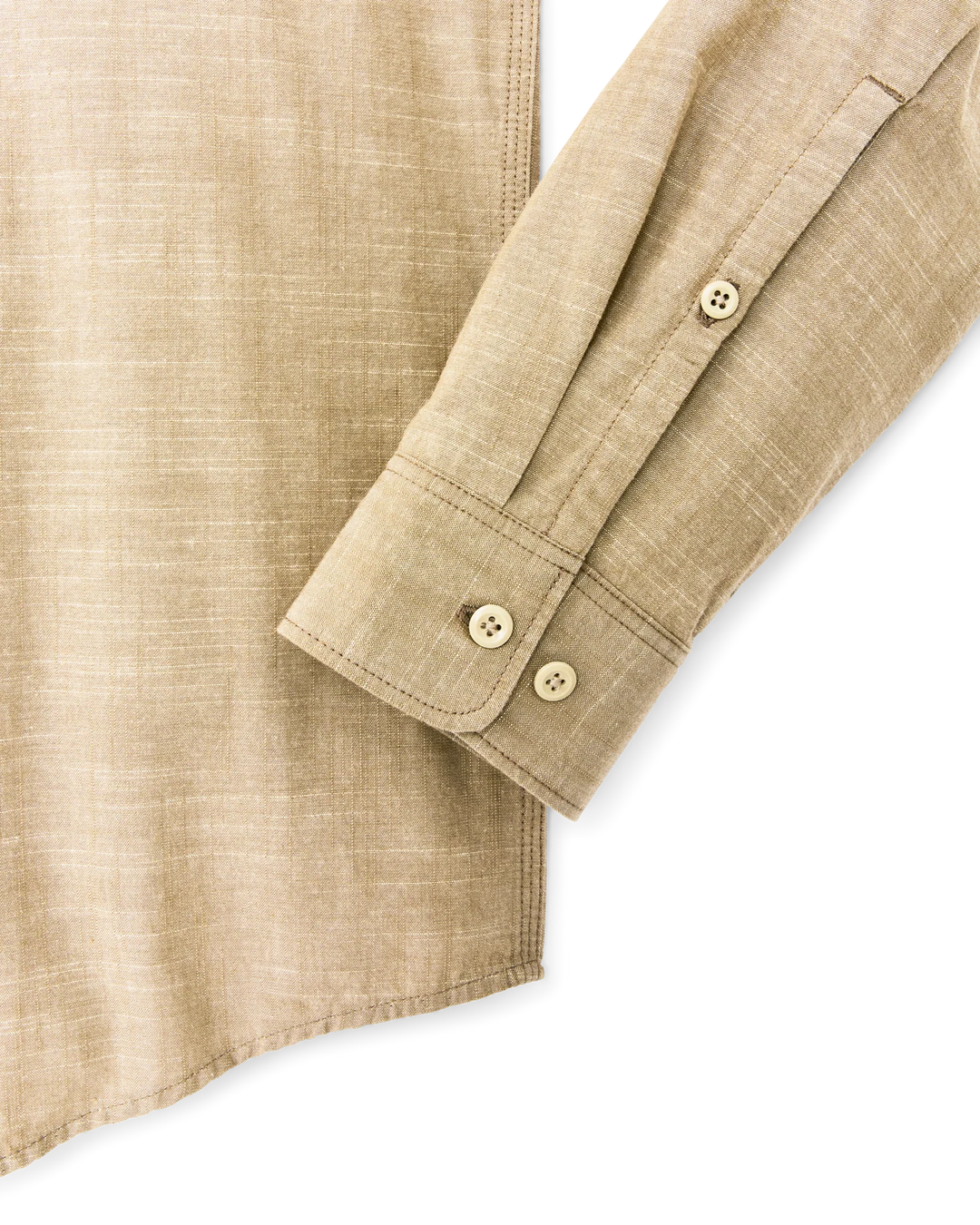 Filson Chambray CPO Shirt: Tan