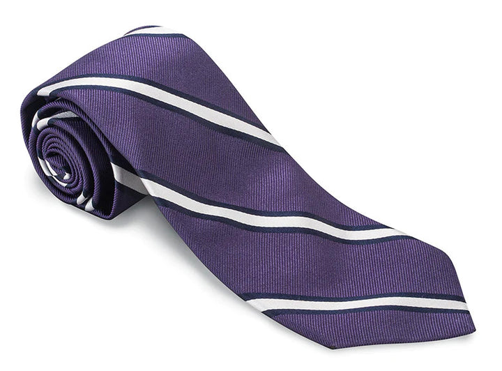 R. Hanauer Viola Butler Stripes Tie