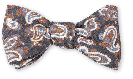 R Hanauer Hutton Pine Bowtie: Gray