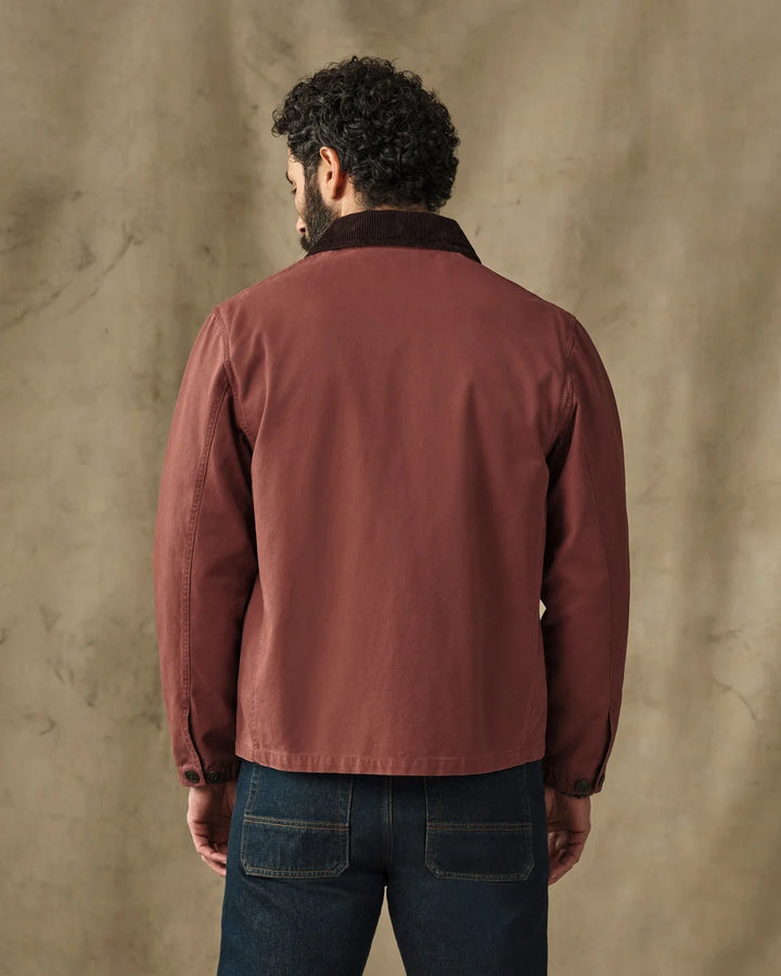 Filson Canvas Outfitter Jacket: Sequoia