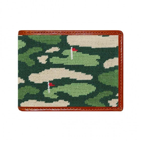 Smathers & Branson Bi-fold Wallet: Golfers Camo