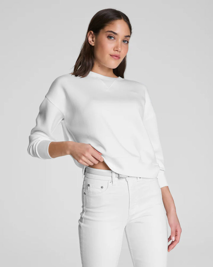 Spanx AirEssentials Crewneck: Powder