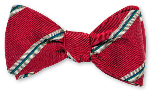 R. Hanauer Cardinal Brampton Stripe Bowtie