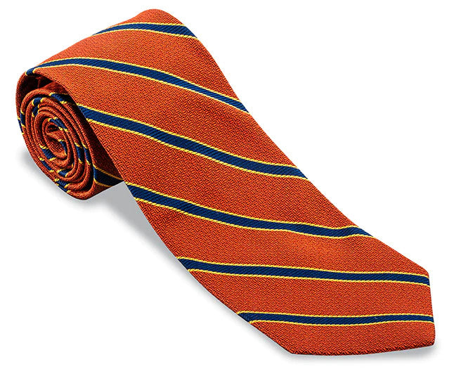 R. Hanauer Henna Dorado Stripe Tie