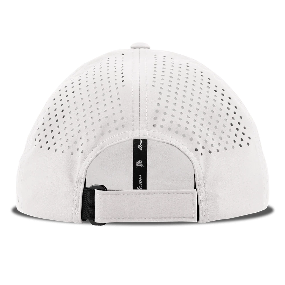 Branded Bills University of South Carolina "Gamecocks Garnet" Performance Dad Hat: White