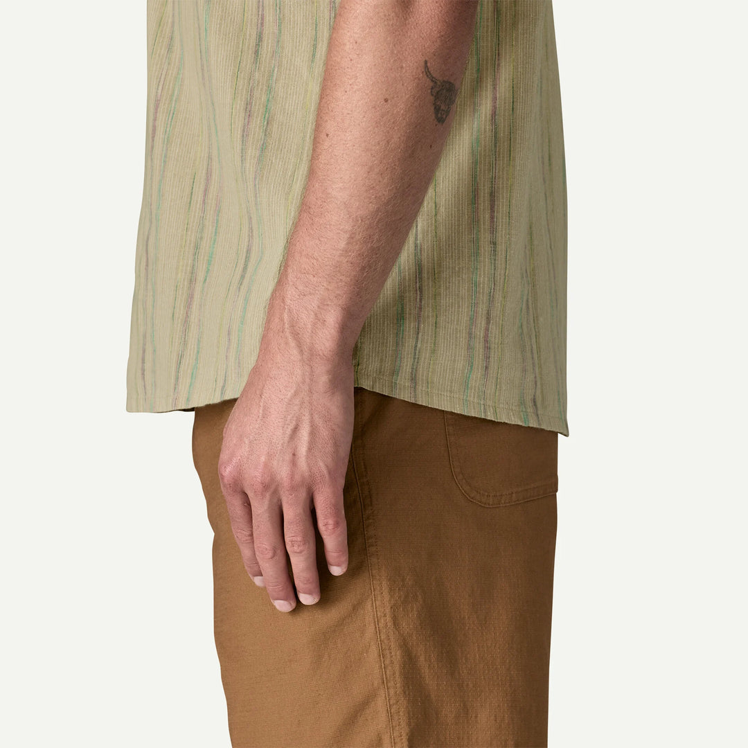 Patagonia Men's Back Step Shirt: Rapids - Weathered Stone