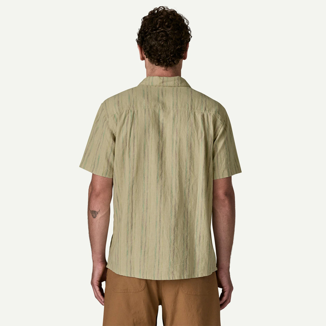 Patagonia Men's Back Step Shirt: Rapids - Weathered Stone