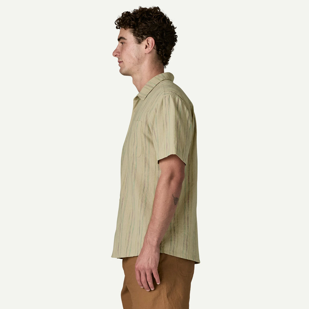 Patagonia Men's Back Step Shirt: Rapids - Weathered Stone