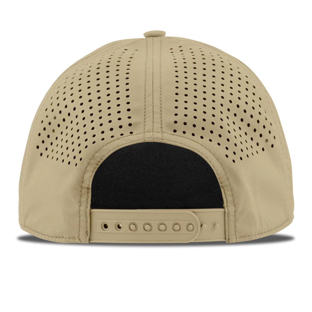 Branded Bills University of South Carolina "South Carolina Script" Curved 5 Panel Rope Hat: Desert
