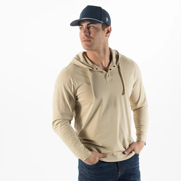 Branded Bills Bare Curved 5 Panel Rope Hat: Orion with White Rope