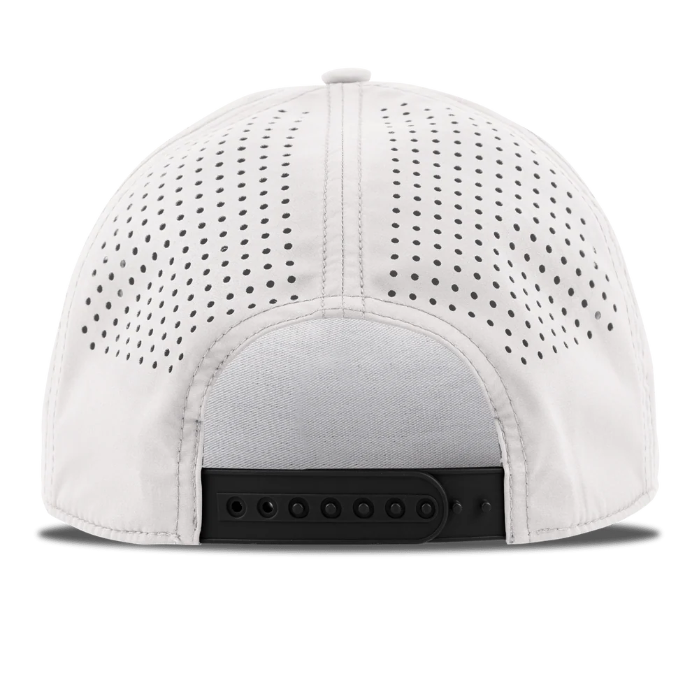 Branded Bills University of South Carolina "South Carolina Script" Curved 5 Panel Rope Hat: White