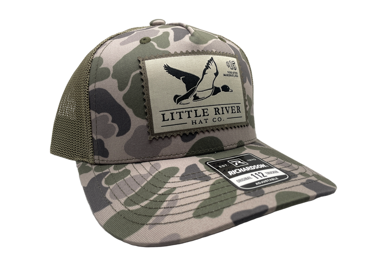 Little River Duck Stamp 112 Hat: Marsh Duck Camo/Loden