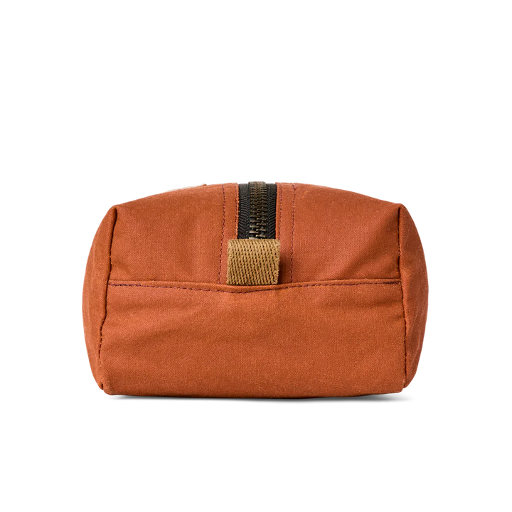 Filson Tin Cloth Travel Kit: Rust