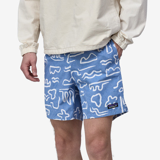 Patagonia Men's Funhoggers™ Shorts - 6": Channel Islands: Vessel Blue